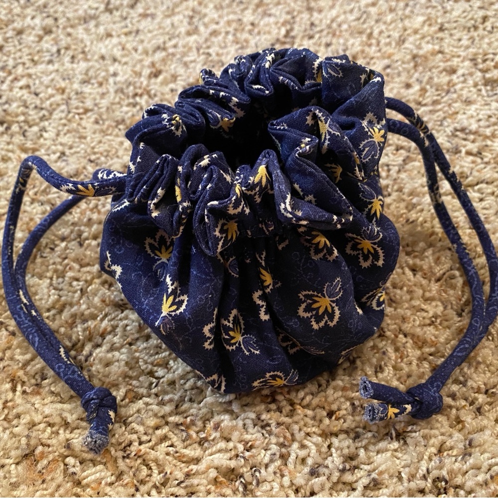 Vera Bradley Drawstring Jewelry Container